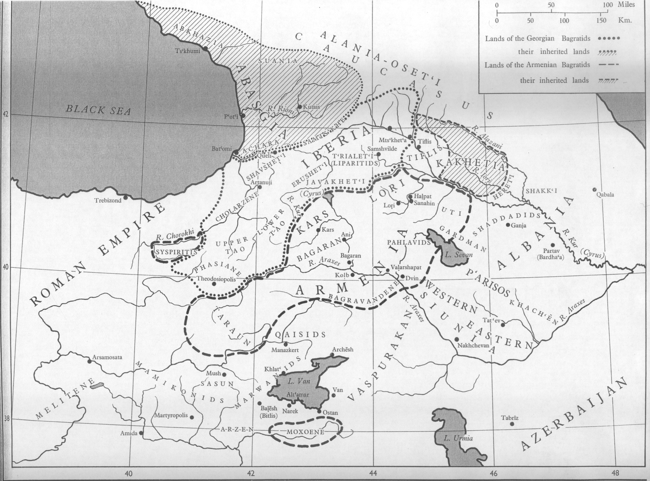 Armenia in the 8th-11th Centuries,  by C. Toumanoff, Cambridge Medieval History, IV, Byzantine Empire, p. 608