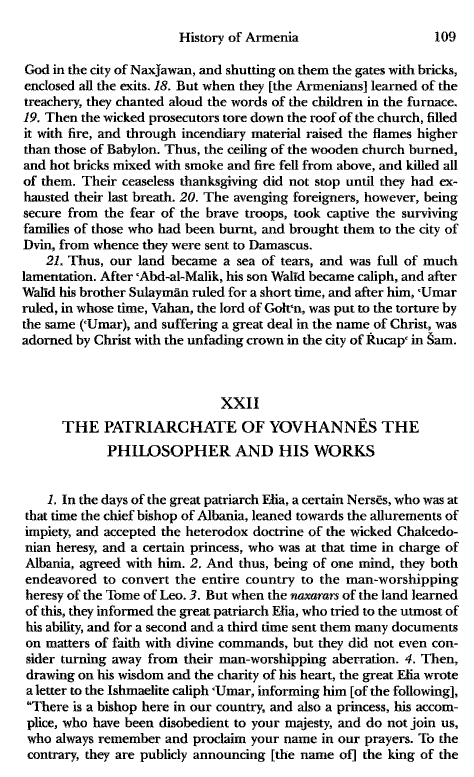 John Kat'oghikos' History of Armenia, p. 109. translated by Krikor Vardapet Maksoudian