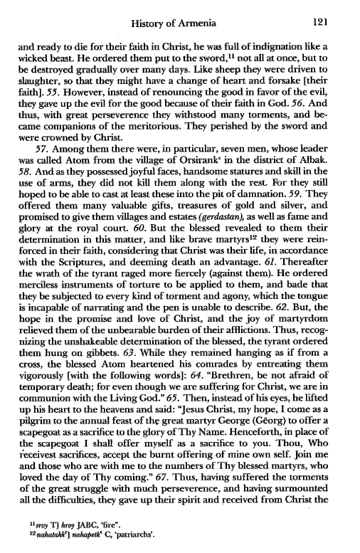 John Kat'oghikos' History of Armenia, p. 121. translated by Krikor Vardapet Maksoudian