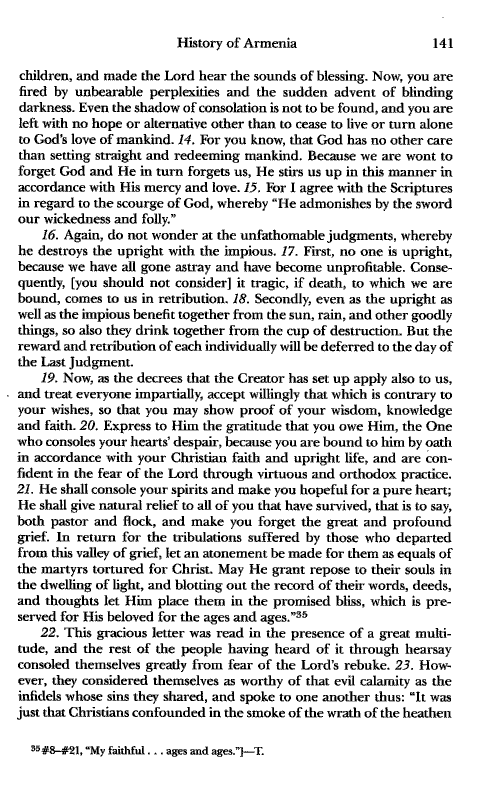 John Kat'oghikos' History of Armenia, p. 141. translated by Krikor Vardapet Maksoudian