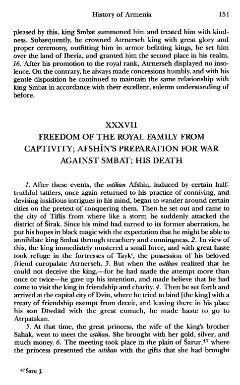 John Kat'oghikos' History of Armenia, p. 151. translated by Krikor Vardapet Maksoudian