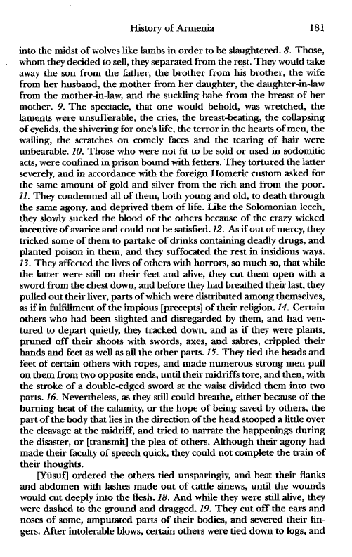 John Kat'oghikos' History of Armenia, p. 181. translated by Krikor Vardapet Maksoudian