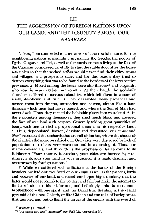 John Kat'oghikos' History of Armenia, p. 185. translated by Krikor Vardapet Maksoudian
