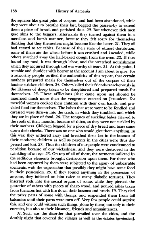 John Kat'oghikos' History of Armenia, p. 188. translated by Krikor Vardapet Maksoudian