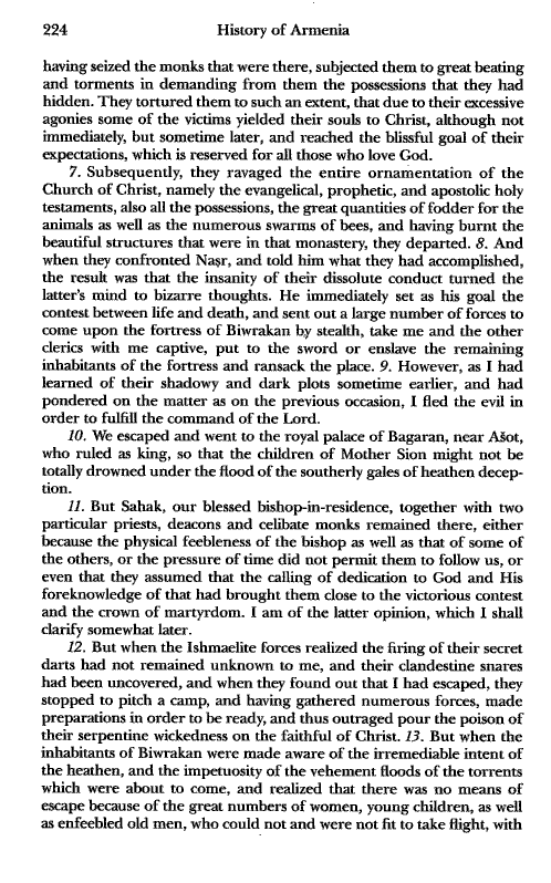 John Kat'oghikos' History of Armenia, p. 224. translated by Krikor Vardapet Maksoudian