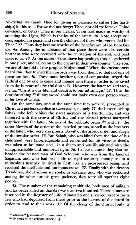 John Kat'oghikos' History of Armenia, p. 228. translated by Krikor Vardapet Maksoudian