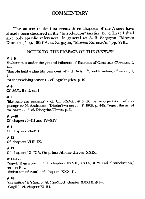 John Kat'oghikos' History of Armenia, p. 237. translated by Krikor Vardapet Maksoudian