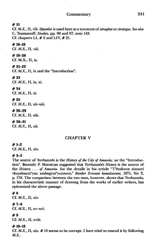 John Kat'oghikos' History of Armenia, p. 241. translated by Krikor Vardapet Maksoudian