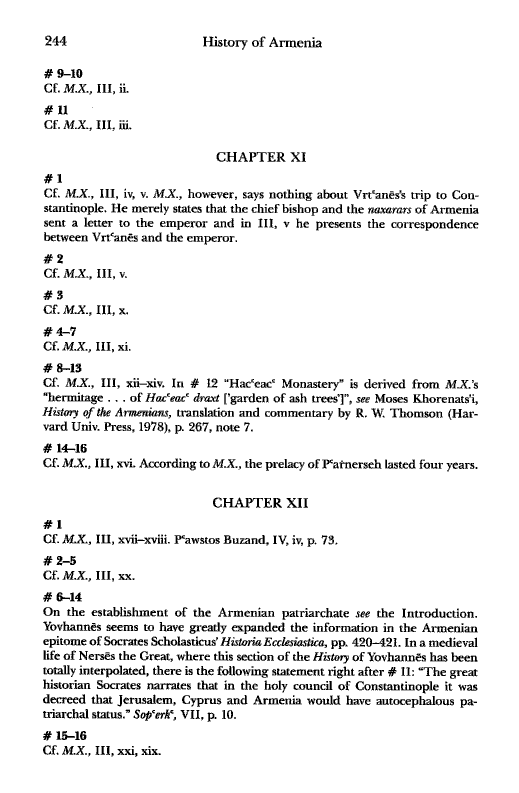 John Kat'oghikos' History of Armenia, p. 244. translated by Krikor Vardapet Maksoudian