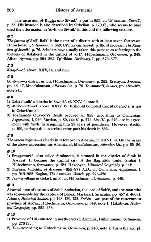 John Kat'oghikos' History of Armenia, p. 268. translated by Krikor Vardapet Maksoudian