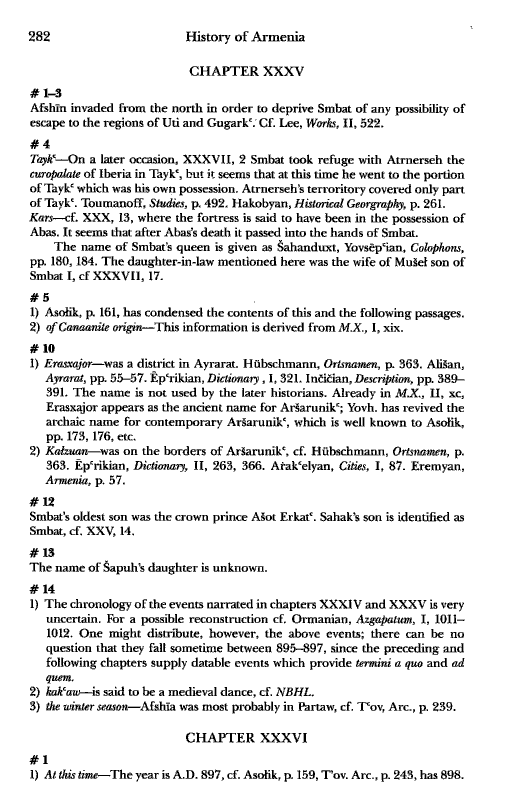 John Kat'oghikos' History of Armenia, p. 282. translated by Krikor Vardapet Maksoudian