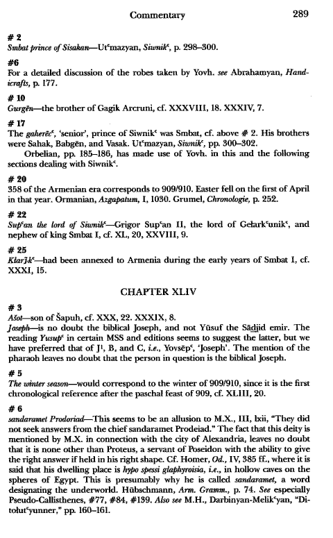John Kat'oghikos' History of Armenia, p. 289. translated by Krikor Vardapet Maksoudian