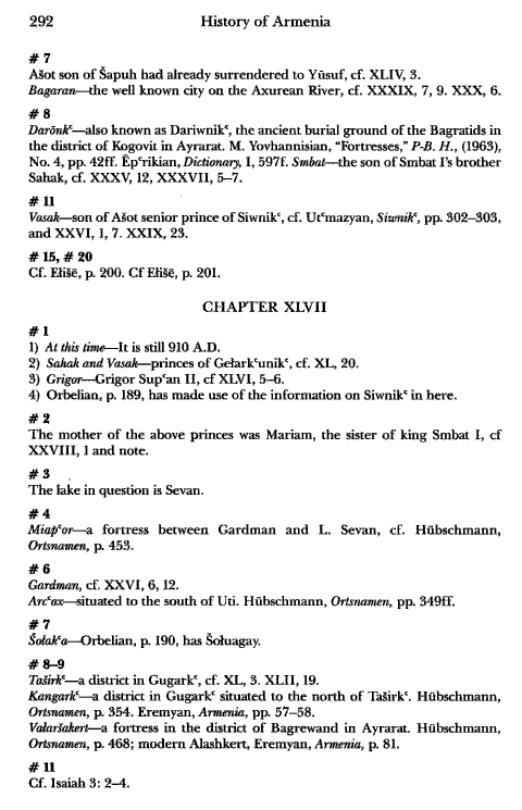 John Kat'oghikos' History of Armenia, p. 292. translated by Krikor Vardapet Maksoudian