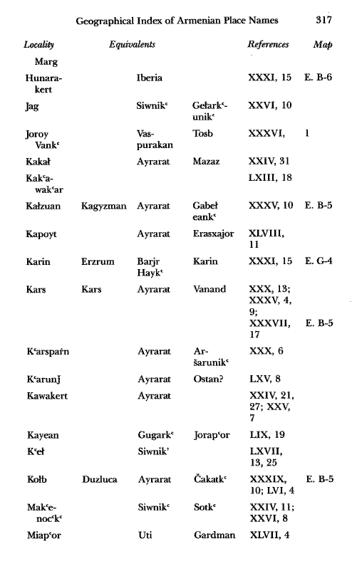 John Kat'oghikos' History of Armenia, p. 317. translated by Krikor Vardapet Maksoudian