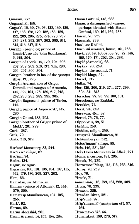 John Kat'oghikos' History of Armenia, p. 357. translated by Krikor Vardapet Maksoudian