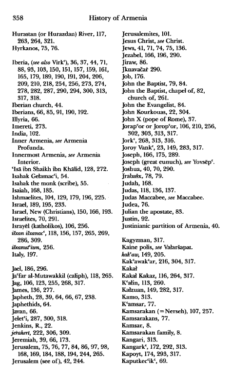 John Kat'oghikos' History of Armenia, p. 358. translated by Krikor Vardapet Maksoudian