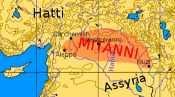 Map of Mitanni
