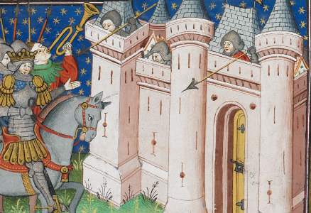 Alexander attacks a city