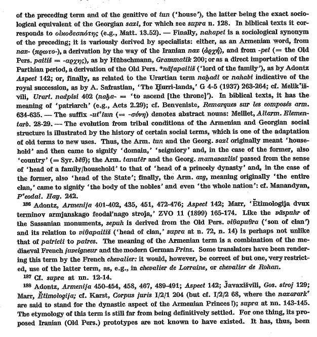 Studies in Christian Caucasian History, p. 115. The Social Background of Christian Caucasia